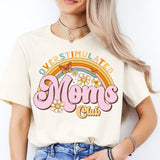 Overstimulated Moms Club Shirt, Cool Moms Club