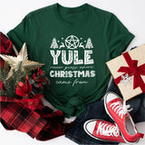 Merry Yule and Happy Solstice Christmas Sweatshirt