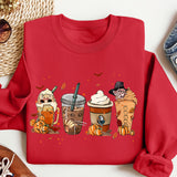 Fall Coffee Shirt, Cute Fall Sweatshirt, Thanksgiving Shirt