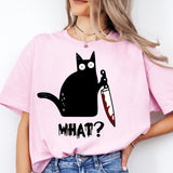 Killer Cat Halloween Sweatshirts, Spooky Cat Shirts