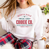 North Pole Milk And Cookie Co. Baking Santa's Favorites Since 1943 Shirt