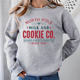North Pole Milk And Cookie Co. Baking Santa's Favorites Since 1943 Shirt