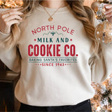 North Pole Milk And Cookie Co. Baking Santa's Favorites Since 1943 Shirt