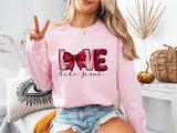 Retro Love Like Jesus Coquette Shirt, Coquette Heart Bow Sweatshirt, Jesus Valentine Tee