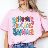 School's Out For Summer Shirt, The End Of School Shirt, School Holiday Tee