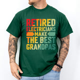 Retired Electricians Make The Best Grandpas Shirt, Cool Grandpas Club Shirt