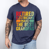 Retired Electricians Make The Best Grandpas Shirt, Cool Grandpas Club Shirt