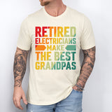 Retired Electricians Make The Best Grandpas Shirt, Cool Grandpas Club Shirt