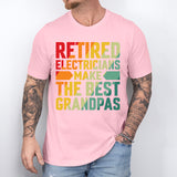 Retired Electricians Make The Best Grandpas Shirt, Cool Grandpas Club Shirt