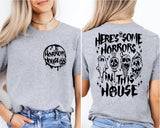 There's Some Horrors In This House Shirt, Halloween Shirt