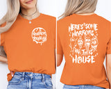 There's Some Horrors In This House Shirt, Halloween Shirt