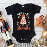 Nuts About Christmas Shirt, Lets Get Crackin', Retro Xmas Shirt, Nut Cracker Christmas Shirt, Merry Christmas Shirt, Christmas Party Shirt