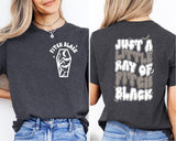 Little Ray of Pitch Black Shirt, Pitch Black Shirt