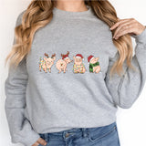 Pig Christmas Shirt, Christmas Farm Shirt, Pig Lover Gift, Christmas sweatshirts