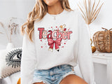 Teacher Coquette Shirt, Teacher Valentine Sweatshirt, Cupid's Favorite Teacher Shirt