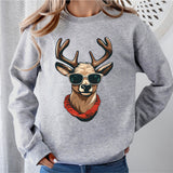 Reindeer Christmas Shirt, Peeping Reindeer Shirt, Merry Christmas Shirt