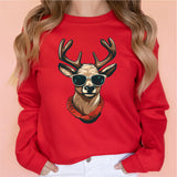 Reindeer Christmas Shirt, Peeping Reindeer Shirt, Merry Christmas Shirt