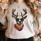 Reindeer Christmas Shirt, Peeping Reindeer Shirt, Merry Christmas Shirt