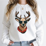 Reindeer Christmas Shirt, Peeping Reindeer Shirt, Merry Christmas Shirt