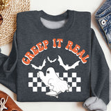 Creep It Real Shirt, Halloween Boo Ghost T-Shirt