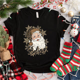 Santa Believe Shirt, Christmas Hoodie, Santa Sweatshirt, Christmas Gift Shirt, Christmas Party Shirt, Santa Tee, Christmas Believe Shirt