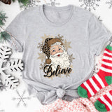 Santa Believe Shirt, Christmas Hoodie, Santa Sweatshirt, Christmas Gift Shirt, Christmas Party Shirt, Santa Tee, Christmas Believe Shirt