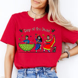 Day of the Dead Shirt, Dancing Skeleton Halloween Shirt