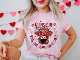 Love You Till The Cows Come Home Tee, Valentine's Day Tee, Western Valentine Shirt