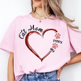 Custom Cat Mom Shirt, Cat Mama Shirt