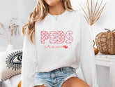 Peds Crew Valentine Sweatshirt, Retro Pediatric Nurse Valentine's Day Sweater, Peds ER Shirt