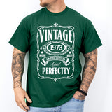 Vintage 1973 Shirt, Custom Birthday Shirt