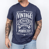 Vintage 1973 Shirt, Custom Birthday Shirt