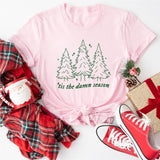 Tis The Damn Season Christmas Tree Shirt, Merry Christmas Sweatshirt