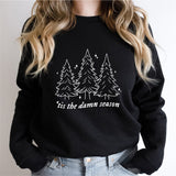 Tis The Damn Season Christmas Tree Shirt, Merry Christmas Sweatshirt