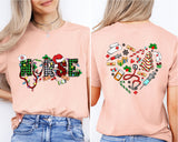 Nurse Christmas Shirt, Nurse Holiday Shirt