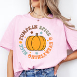 Pumpkin Spice Everything Nice Tee, Fall Shirt