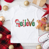 Believe Christmas Shirt, Merry Christmas Tees