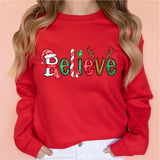 Believe Christmas Shirt, Merry Christmas Tees