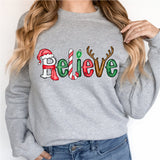 Believe Christmas Shirt, Merry Christmas Tees