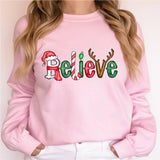Believe Christmas Shirt, Merry Christmas Tees