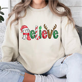 Believe Christmas Shirt, Merry Christmas Tees