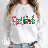 Believe Christmas Shirt, Merry Christmas Tees