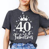 40'th Birthday Shirt, Birthday T-Shirt