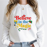 Believe In The Magic Of Christmas T-shirt, Xmas T-Shirt
