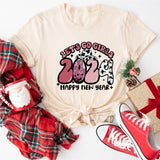 Let's Go Girls 2024 Happy New Year T-shirt, Happy New Year Shirt