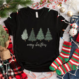 Christmas Trees Shirt, Merry Christmas Shirt