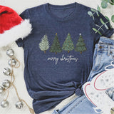 Christmas Trees Shirt, Merry Christmas Shirt