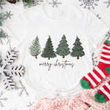 Christmas Trees Shirt, Merry Christmas Shirt