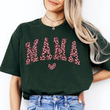 Leopard Mama Shirt, Motherhood Shirt