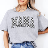 Checkered Mama Shirt, Beautiful Mama Shirt